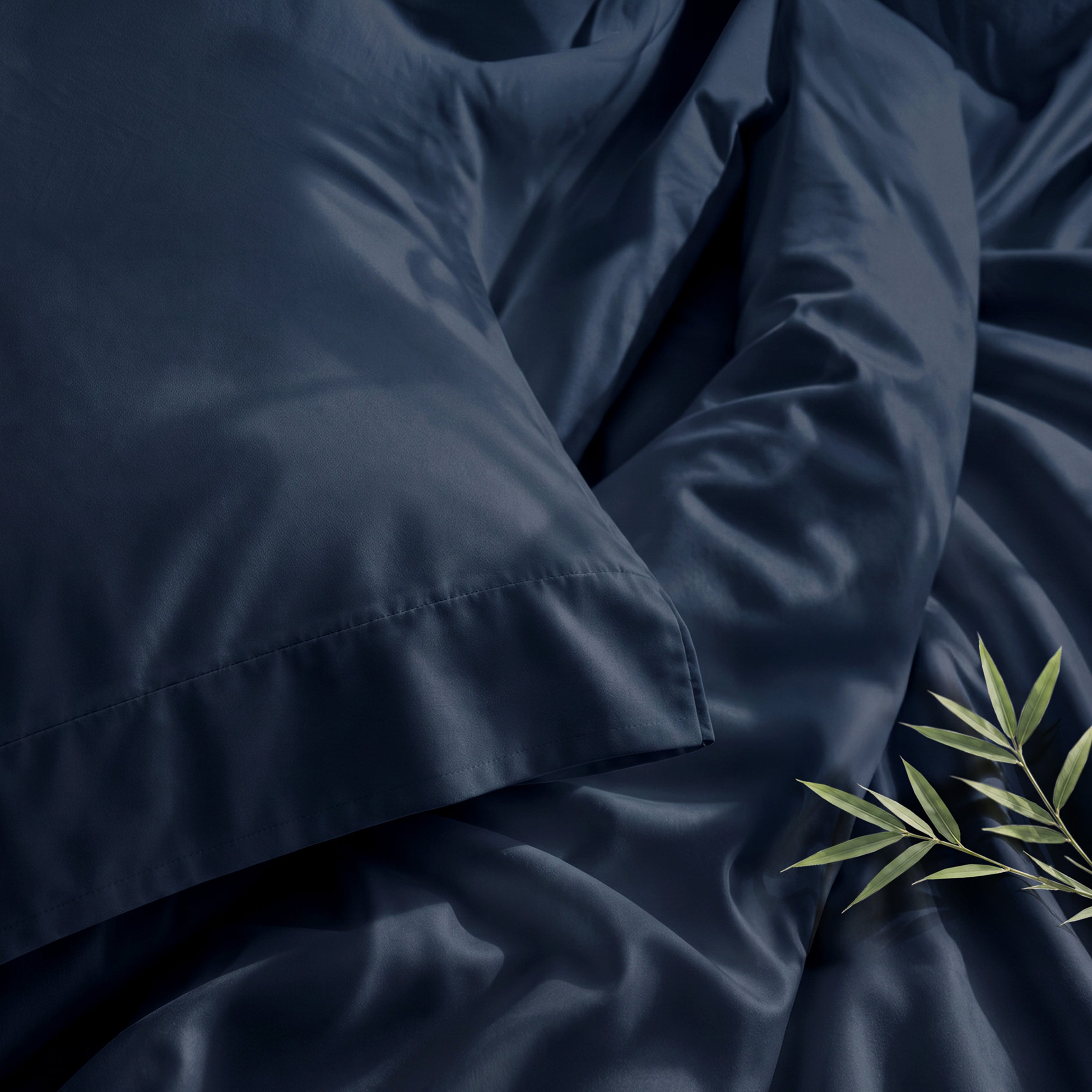 Signature Bamboo Viscose Sateen Pillowcase Pair
