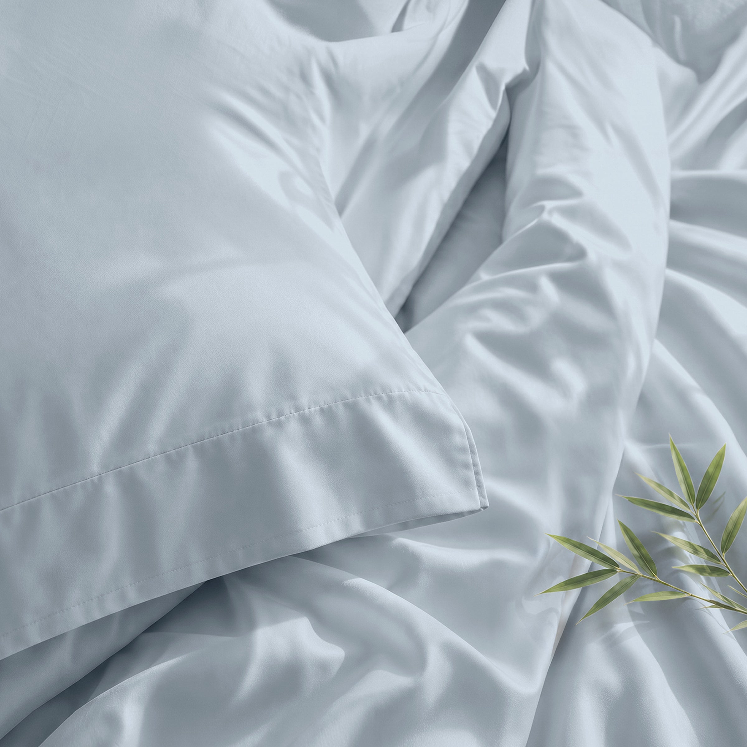 Signature Bamboo Viscose Sateen Pillowcase Pair