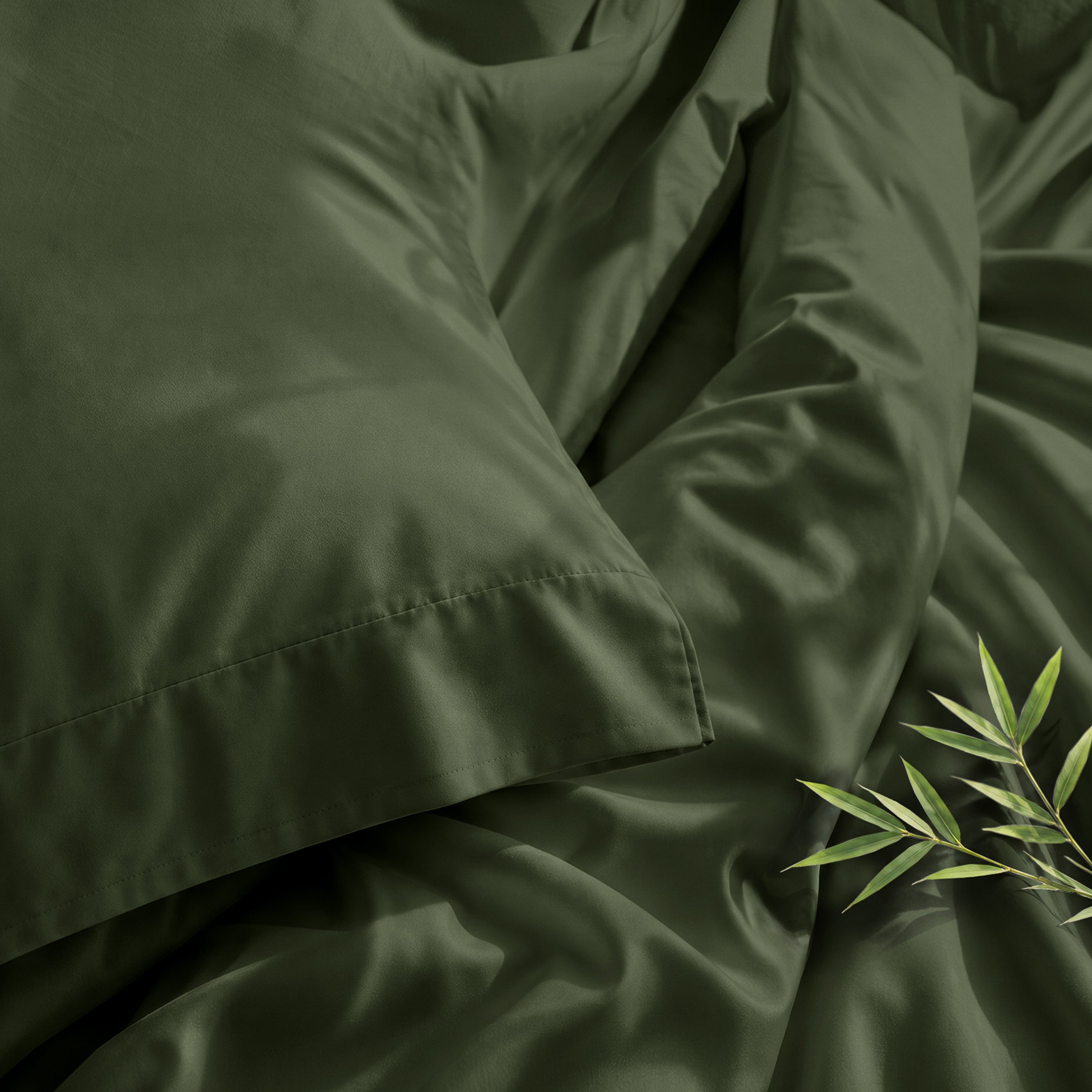 Signature Bamboo Viscose Sateen Pillowcase Pair
