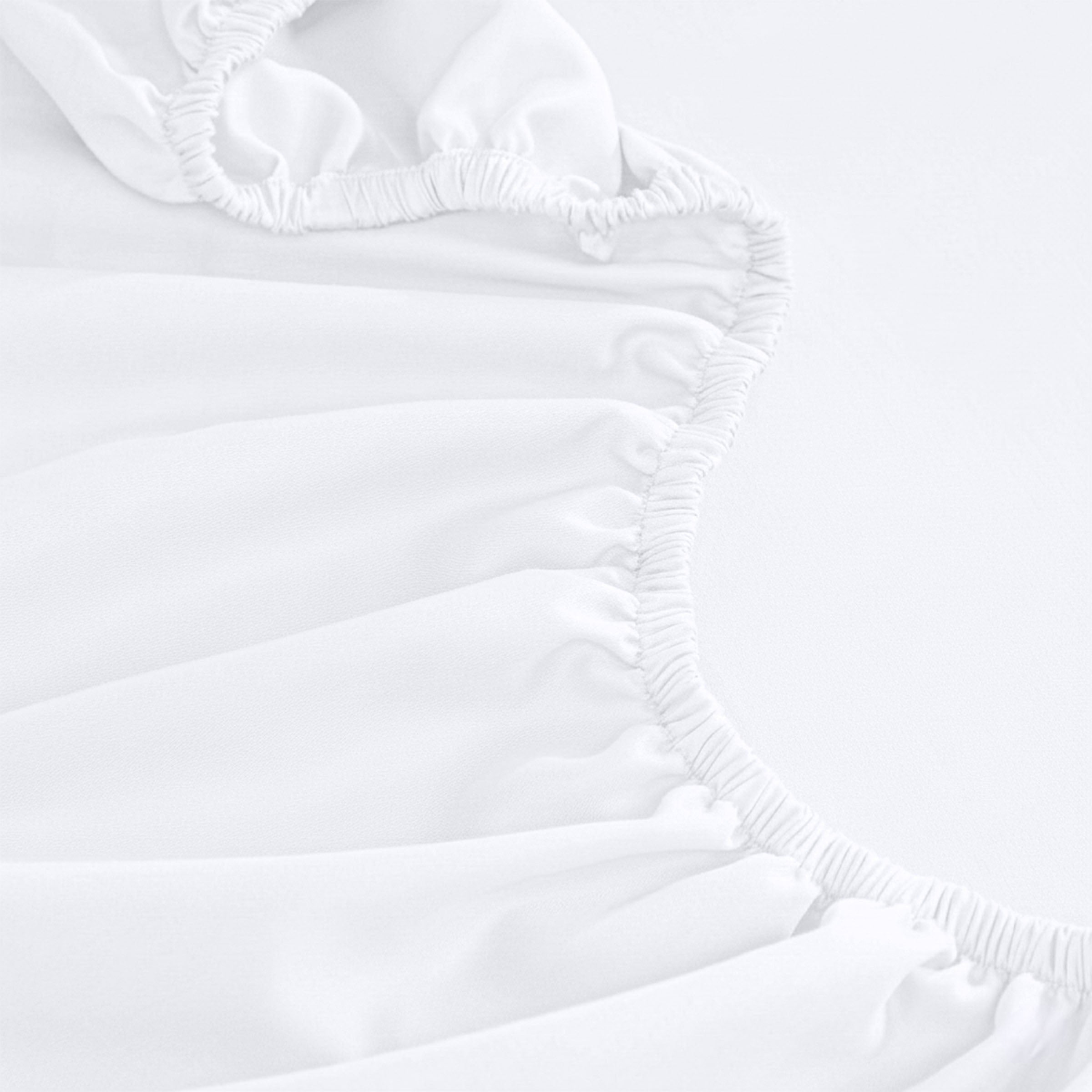 Everyday Ease Sateen 400 Fitted Sheet Only - California Design Den