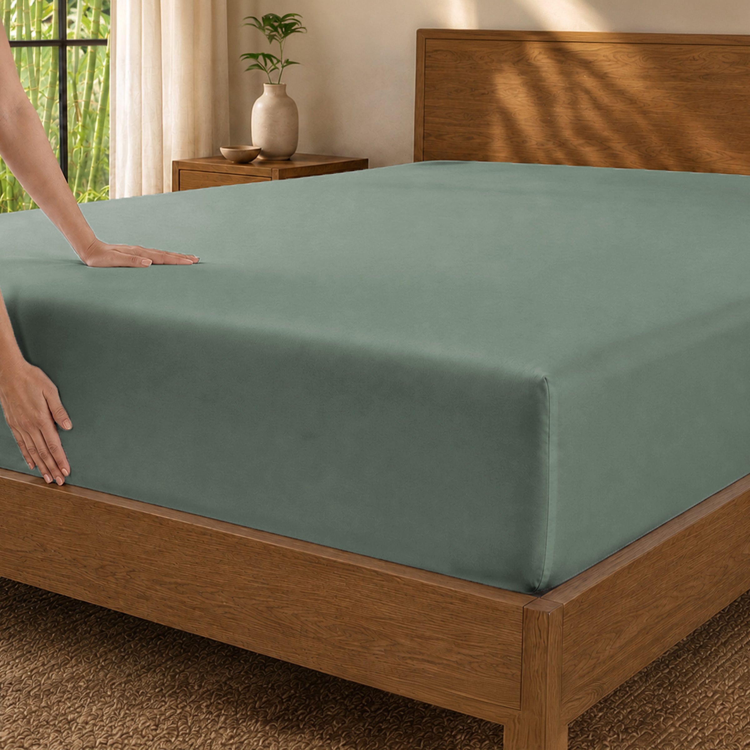 Signature Bamboo Viscose Sateen Sheet Set