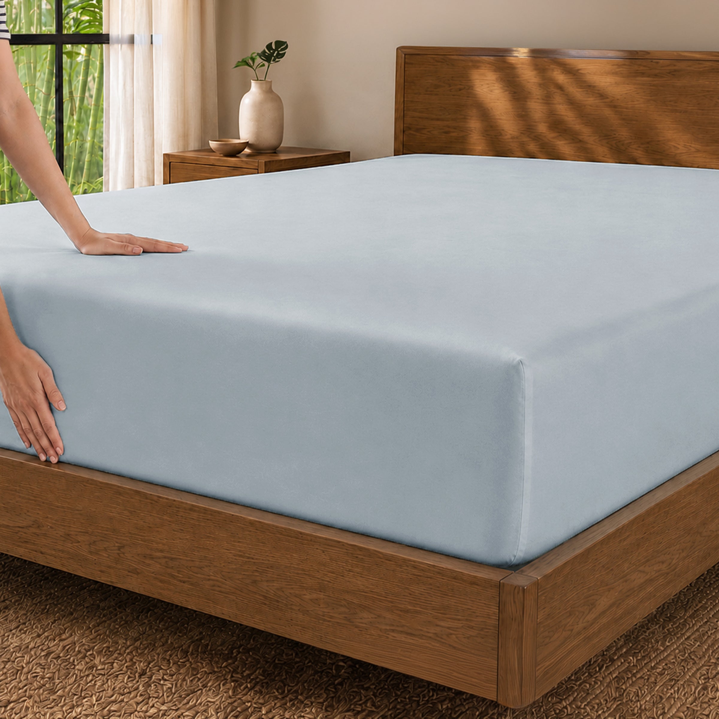 Signature Bamboo Viscose Sateen Sheet Set
