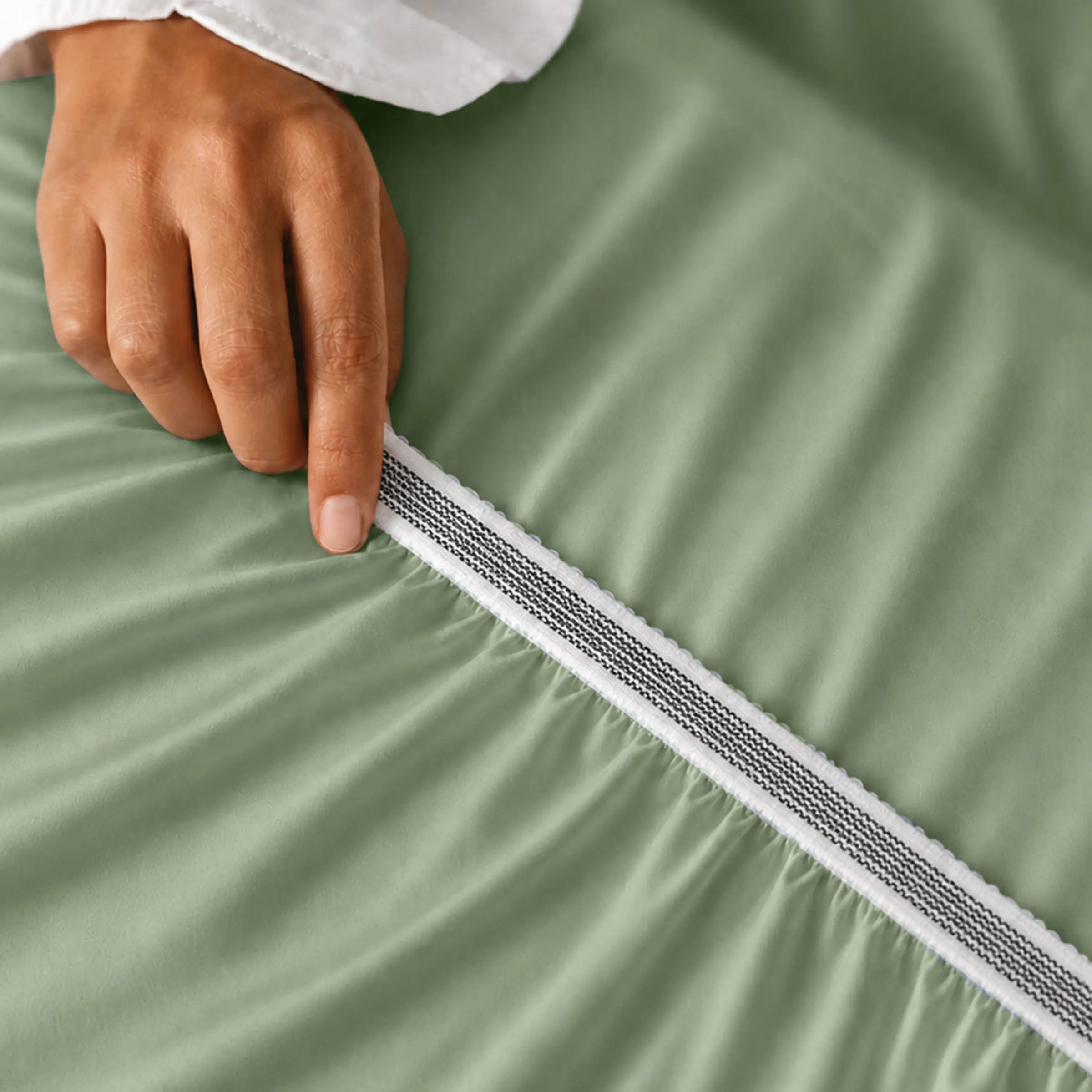 GOTS Certified, 100% Organic Cotton Sateen Sheet Set
