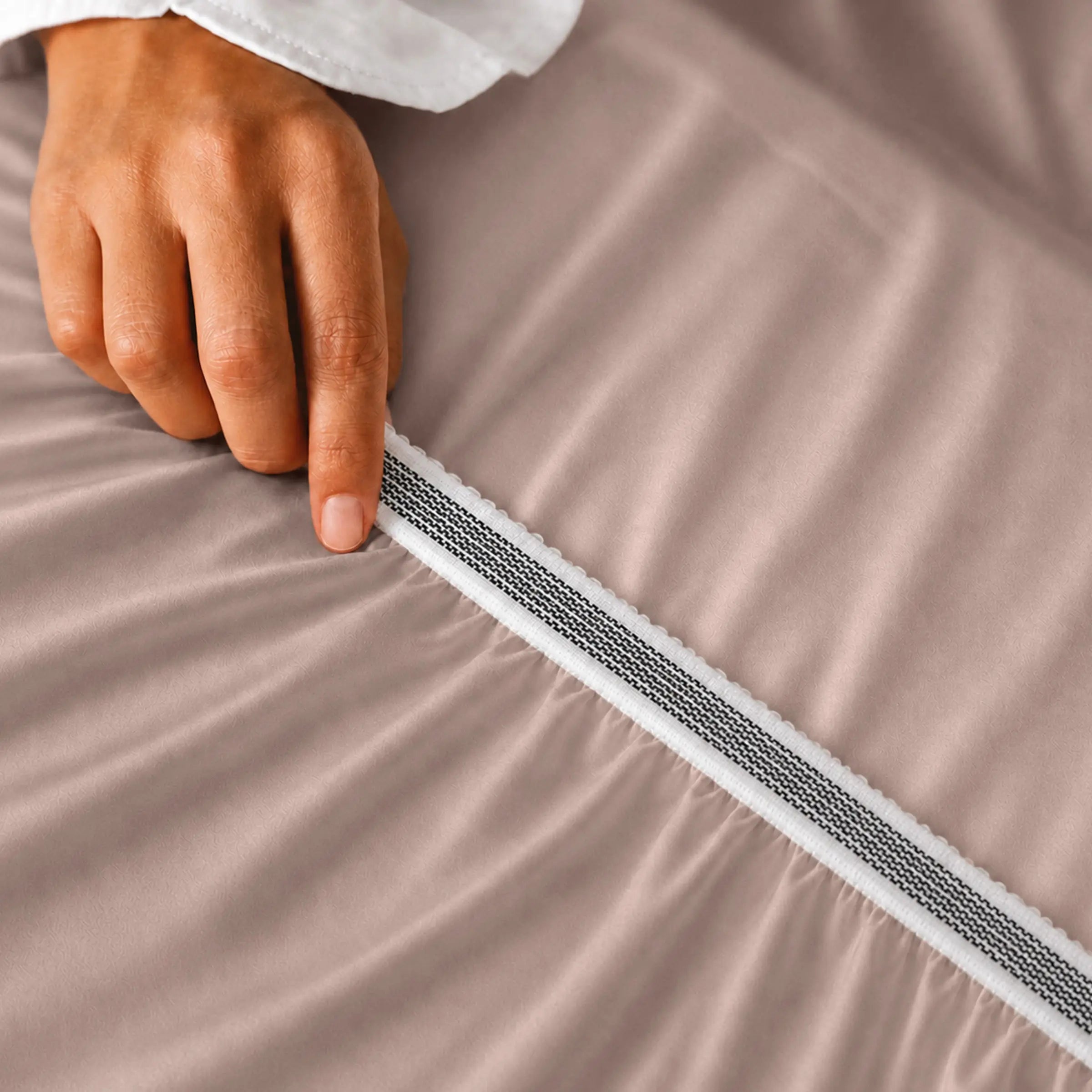 GOTS Certified, 100% Organic Cotton Sateen Sheet Set