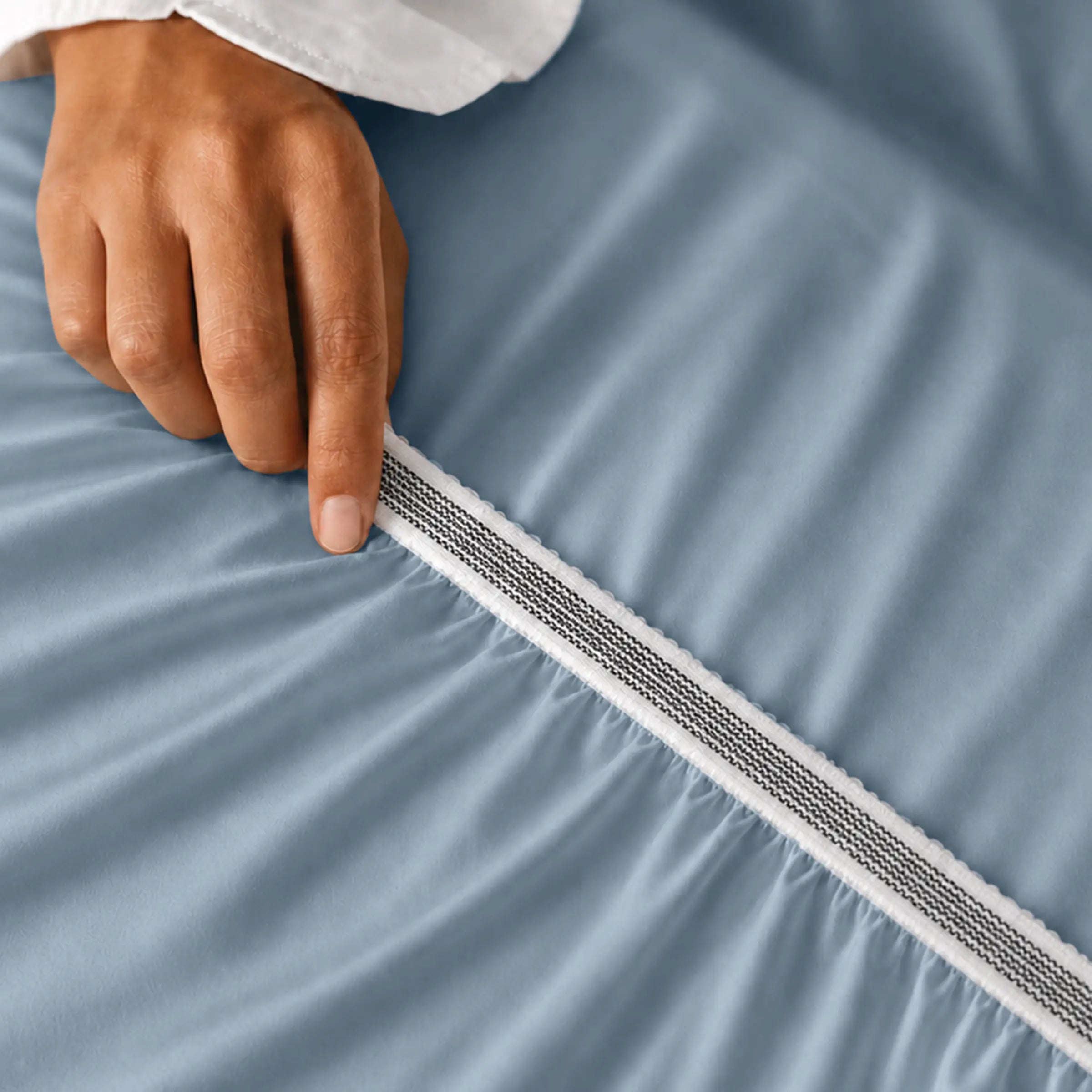 GOTS Certified, 100% Organic Cotton Sateen Sheet Set