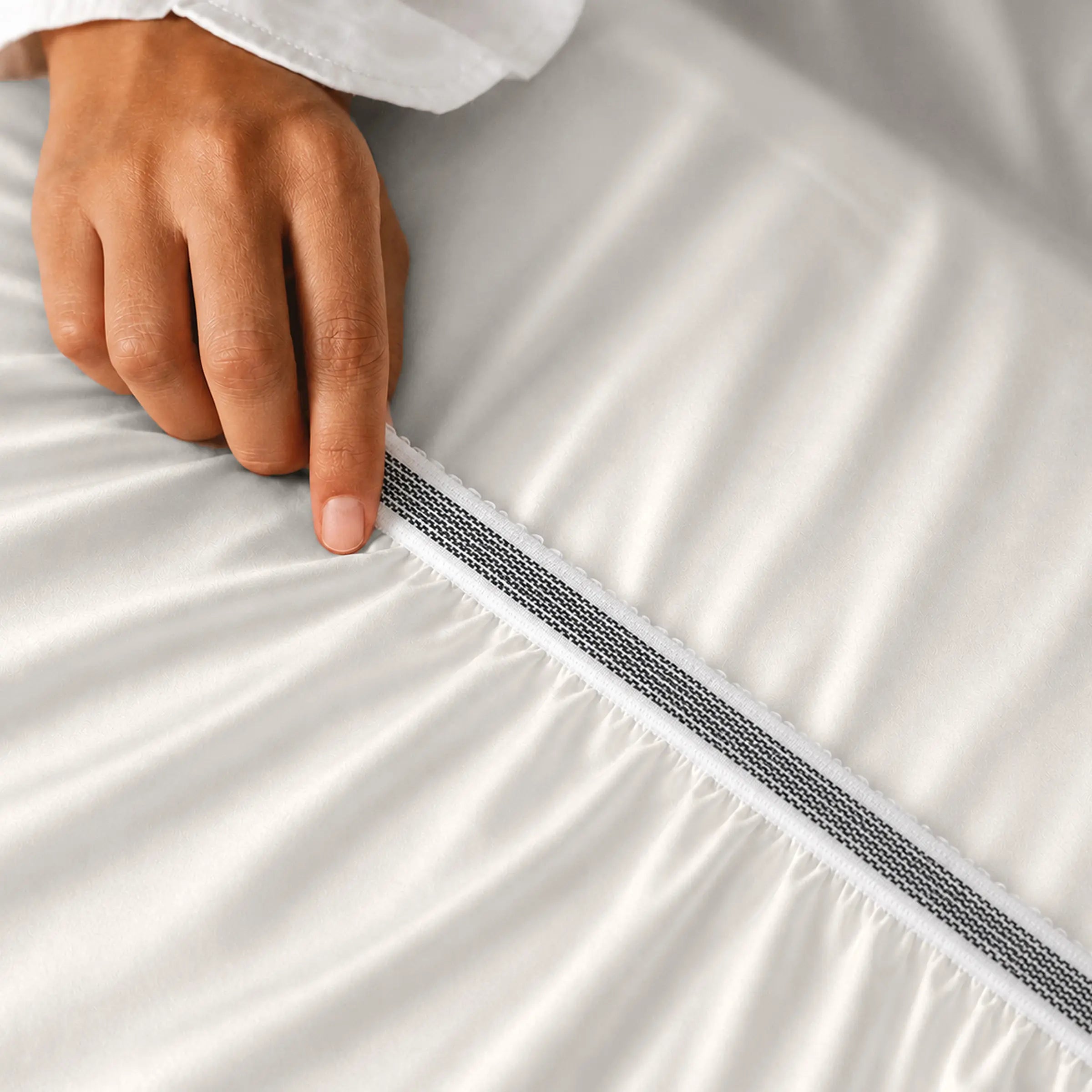 GOTS Certified, 100% Organic Cotton Sateen Sheet Set