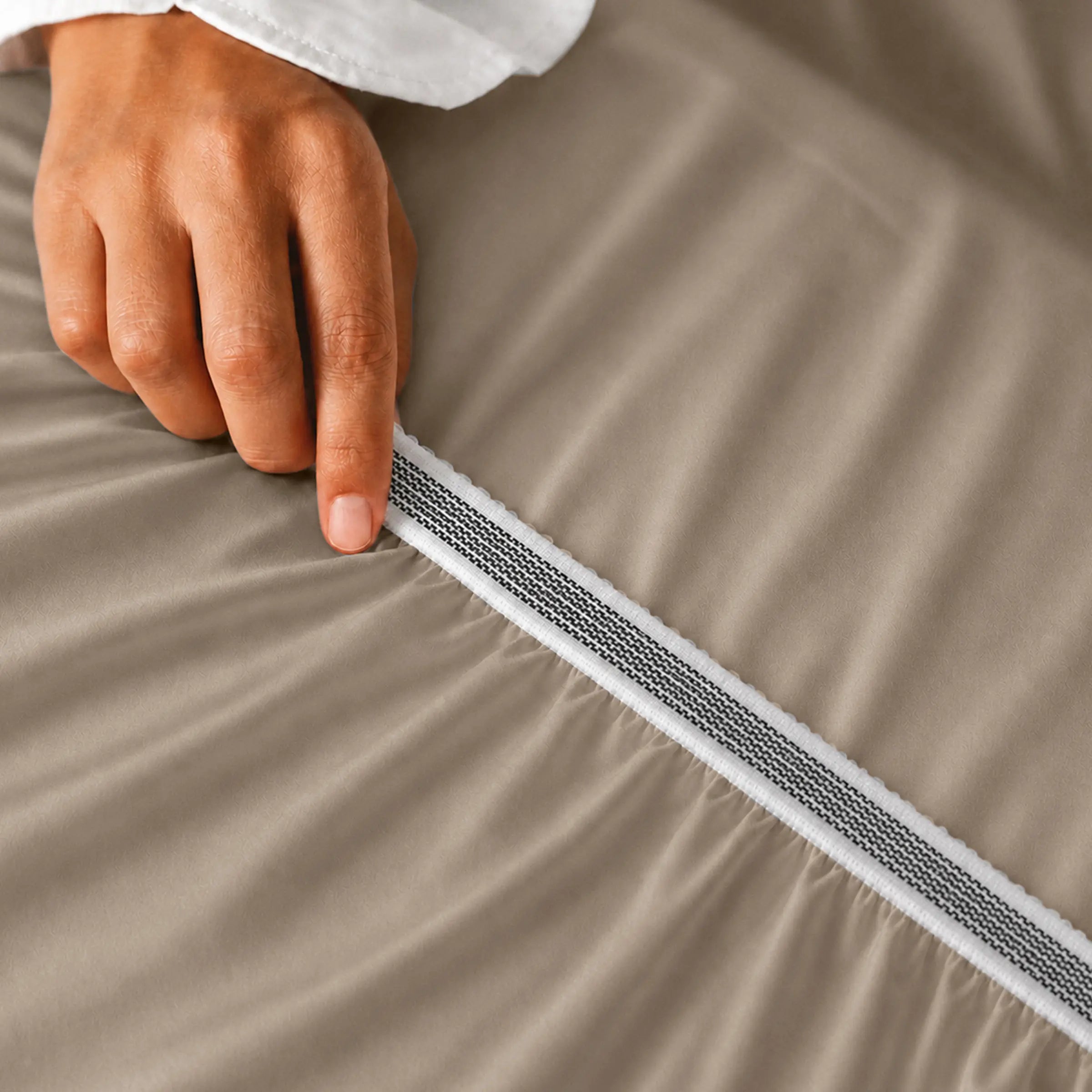 GOTS Certified, 100% Organic Cotton Sateen Sheet Set