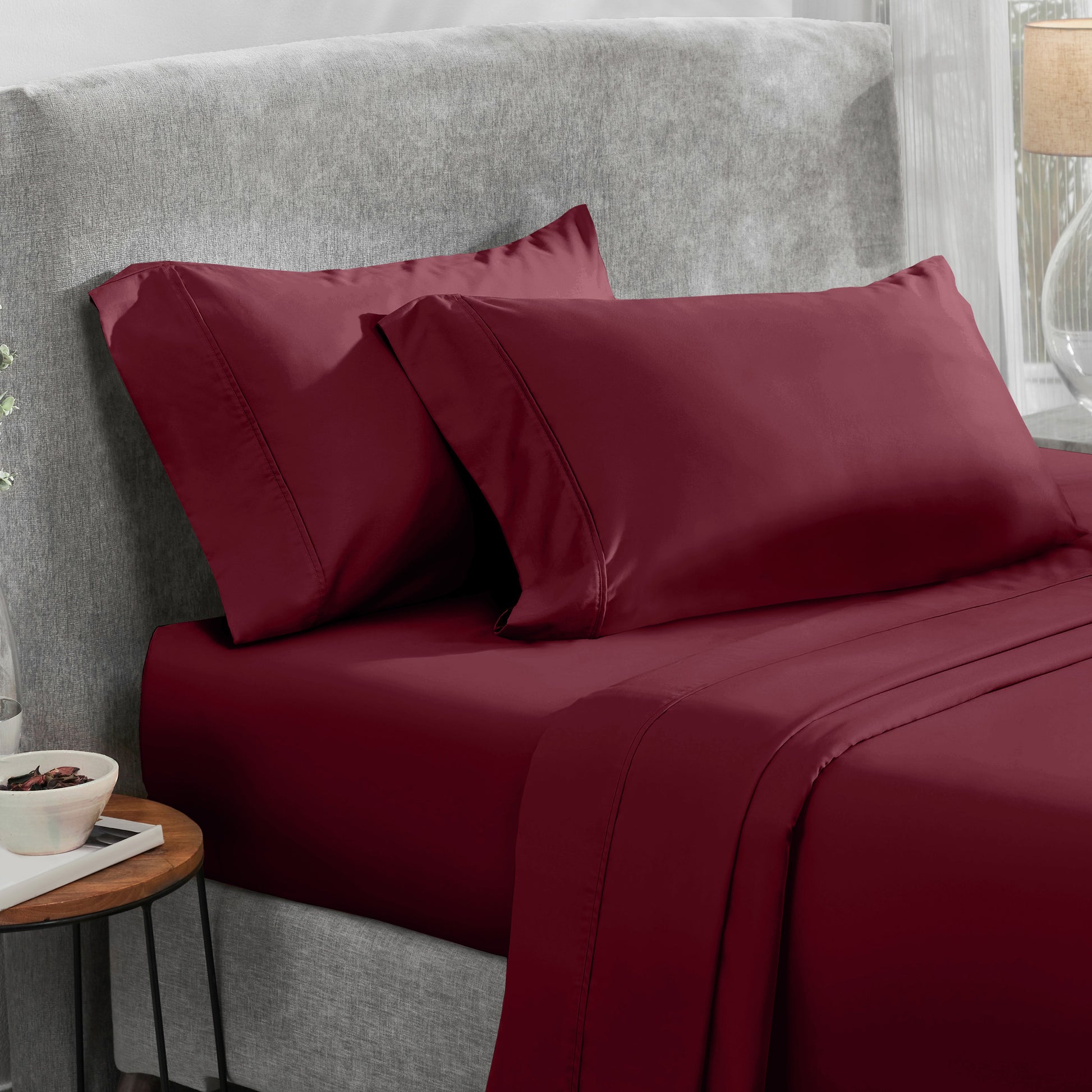 Everyday Ease Sateen 400 Fitted Sheet Only - California Design Den