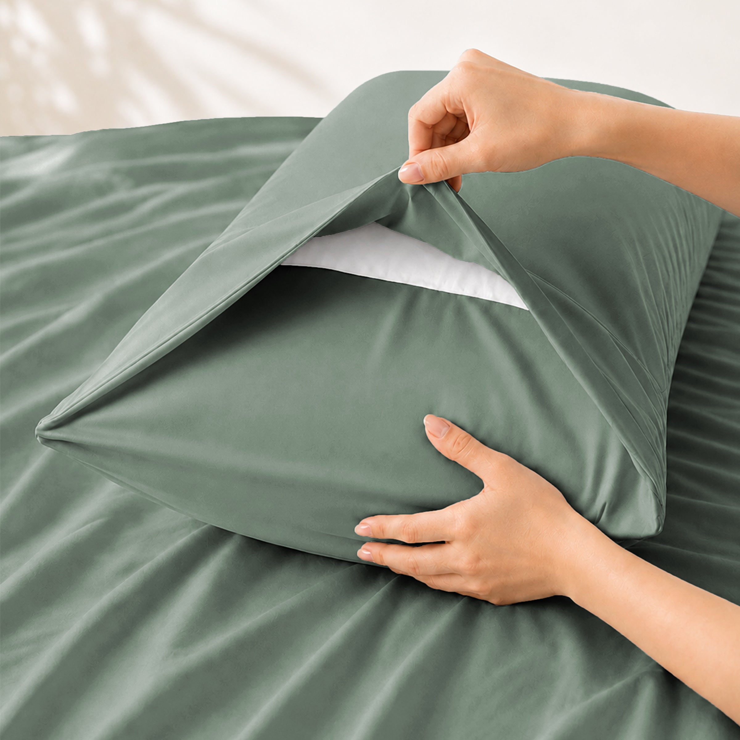 Signature Bamboo Viscose Sateen Sheet Set