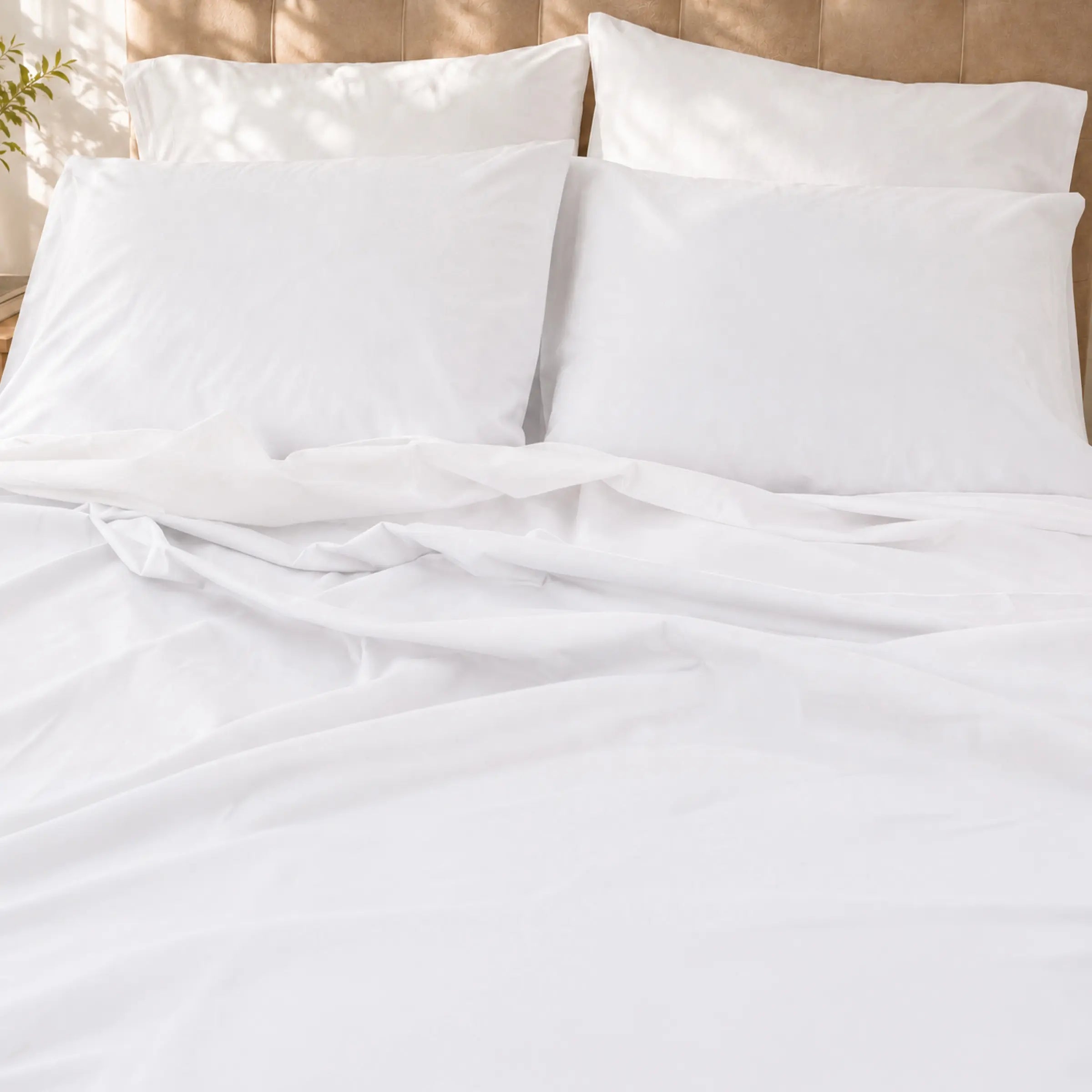 GOTS Certified, 100% Organic Cotton Sateen Sheet Set
