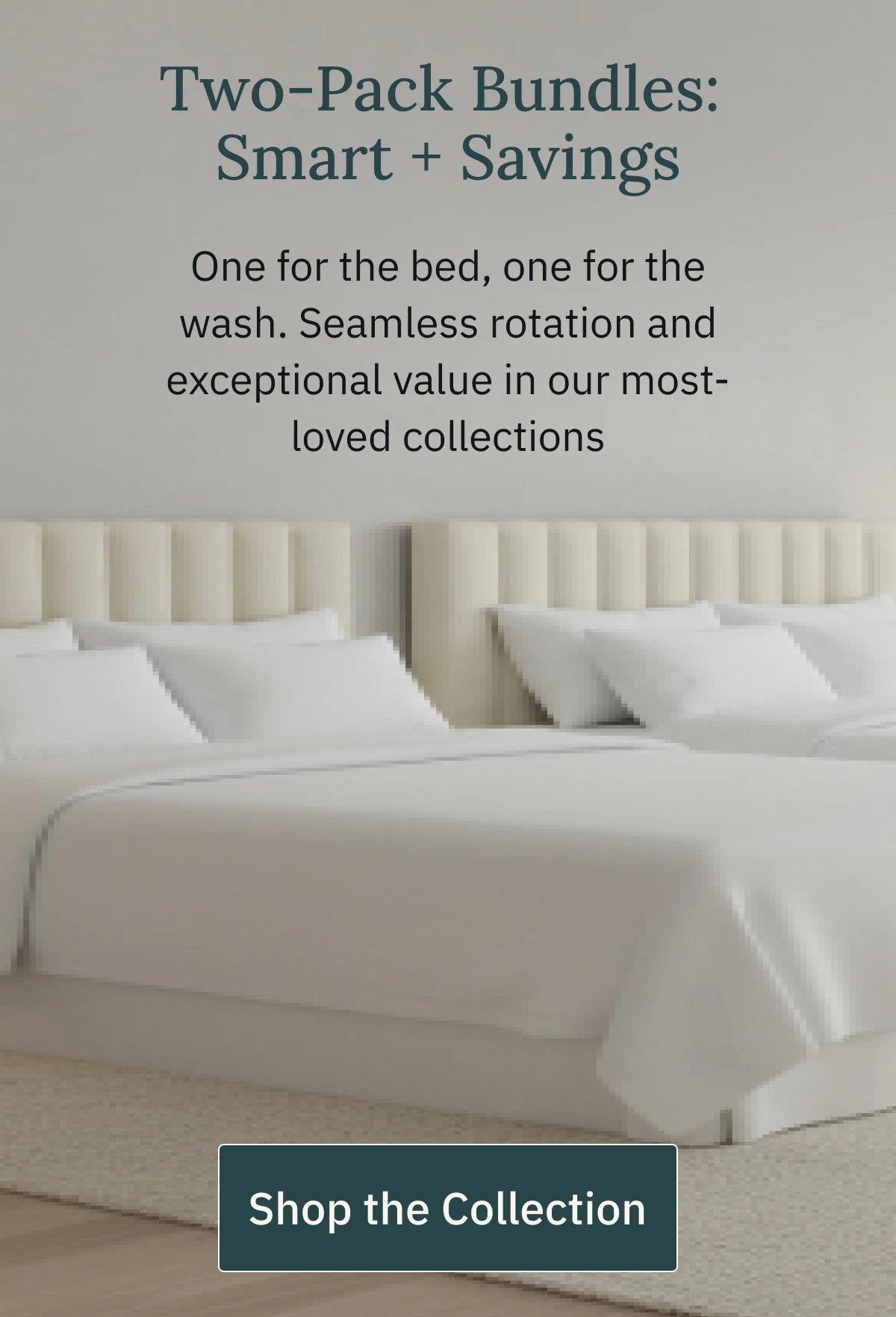 Perfect-Fit Flat & Fitted Cotton Sheets